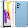 Phone Case - Ultra Hybrid - Samsung Galaxy A72 - Shockproof - Anti-Scratch - Transparent Silicone