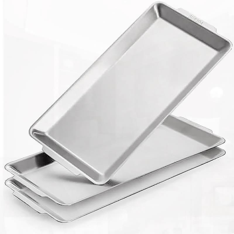 1PC Rectangular Dining Table Decoration Storage Tray New Stainless Steel Material Tray Outdoor Multiple Sizes Available