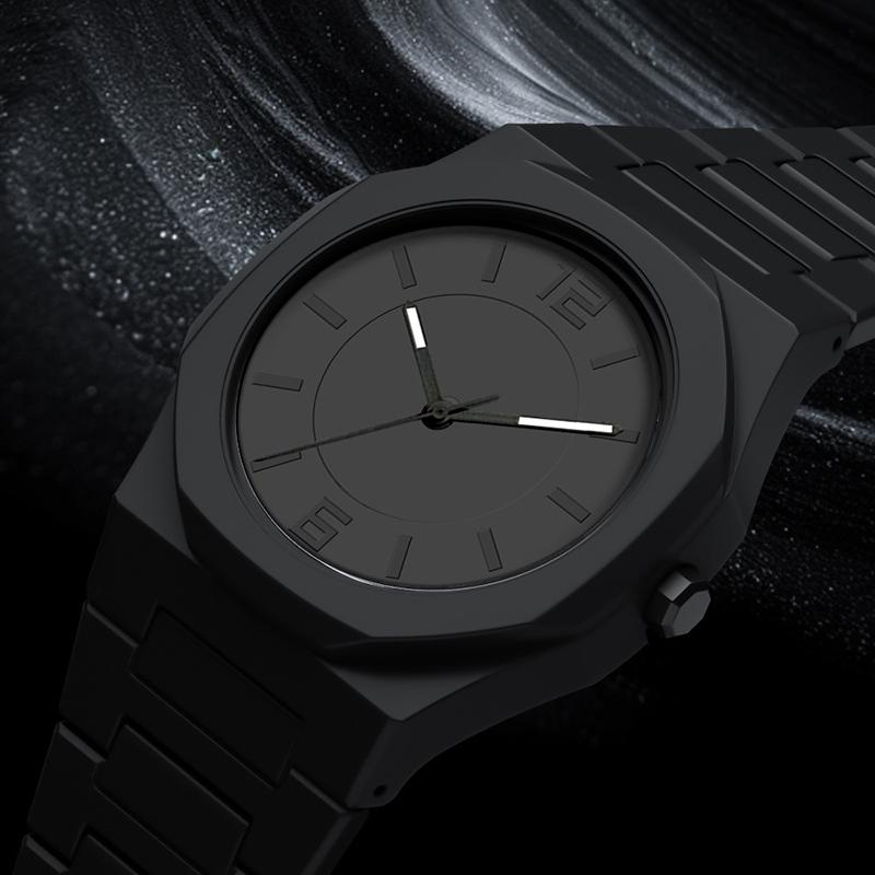 UTHAI  New Men's Watches Business Waterproof Plastic Wristbands Fashionable And Casual Quartz Watches Reloj Hombre