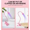 LED Nail Lamps 3W Flexible Gooseneck Lamp Quicky Dry Nail Manicure Dryer Gel Polish Curing Light for Gel Nails