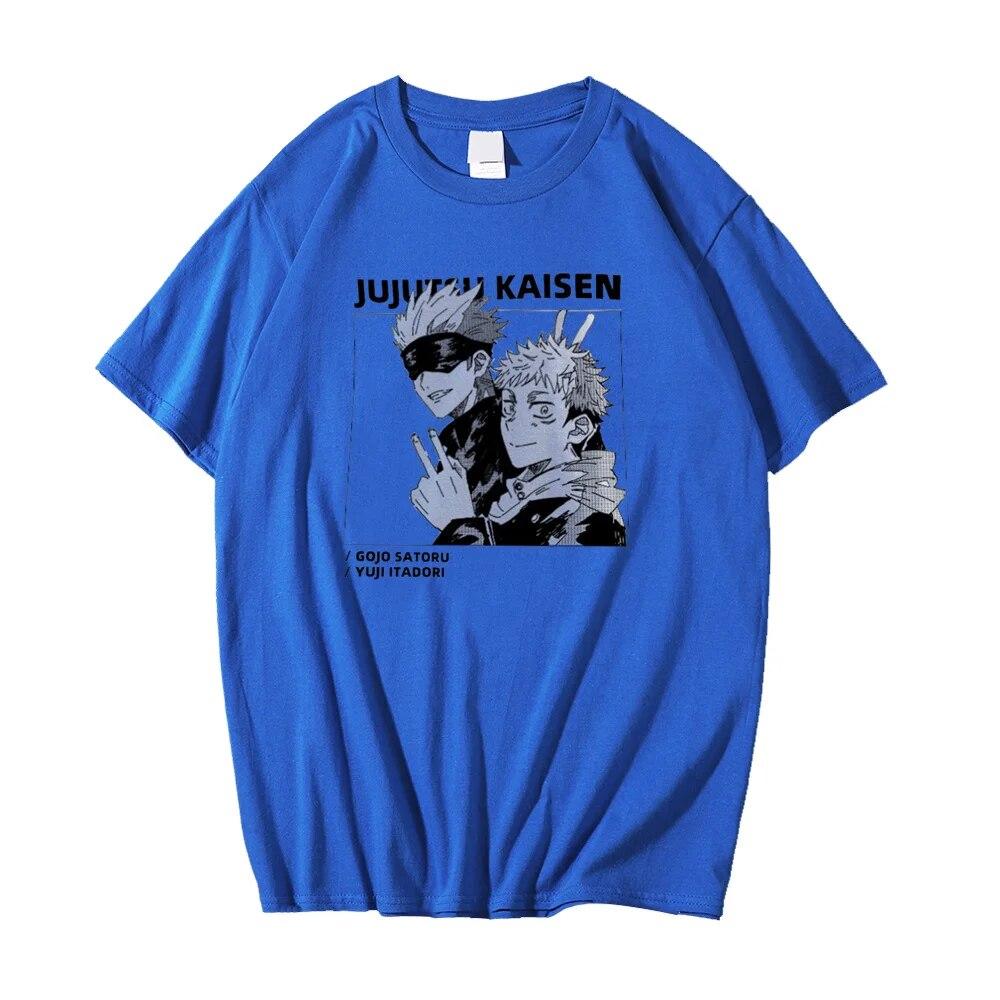 Harajuku Unisex's Tshirt Jujutsu Kaisen Printed Unisex Short Sleeve T Shirt Cool Cartoon Anime Casual T-shirt Unisex Streetwear Tops
