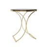 52 Cm Wood, Iron Farmhouse Accent Coffee Table Simple Modern Bedside Round Table Engineer Wood Top Metal Table for Living Room
