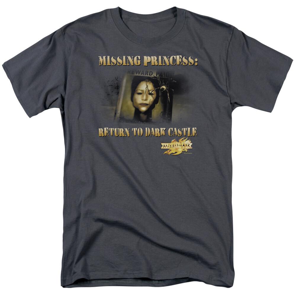 Mirrormask Missing Princess T Shirt Mens Licensed Fantasy Movie Tee Charcoal L