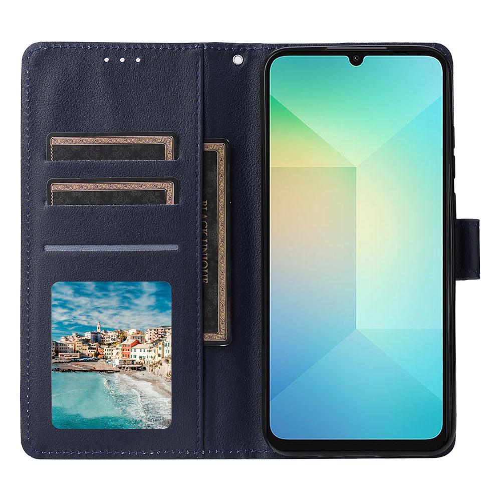 For Samsung Galaxy A06 4G Case Wallet Stand View PU Leather Phone Cover