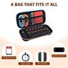 Hard Shell Carry Case for Switch 2 Console Durable Design for Active Lifestyles and Safe Travels