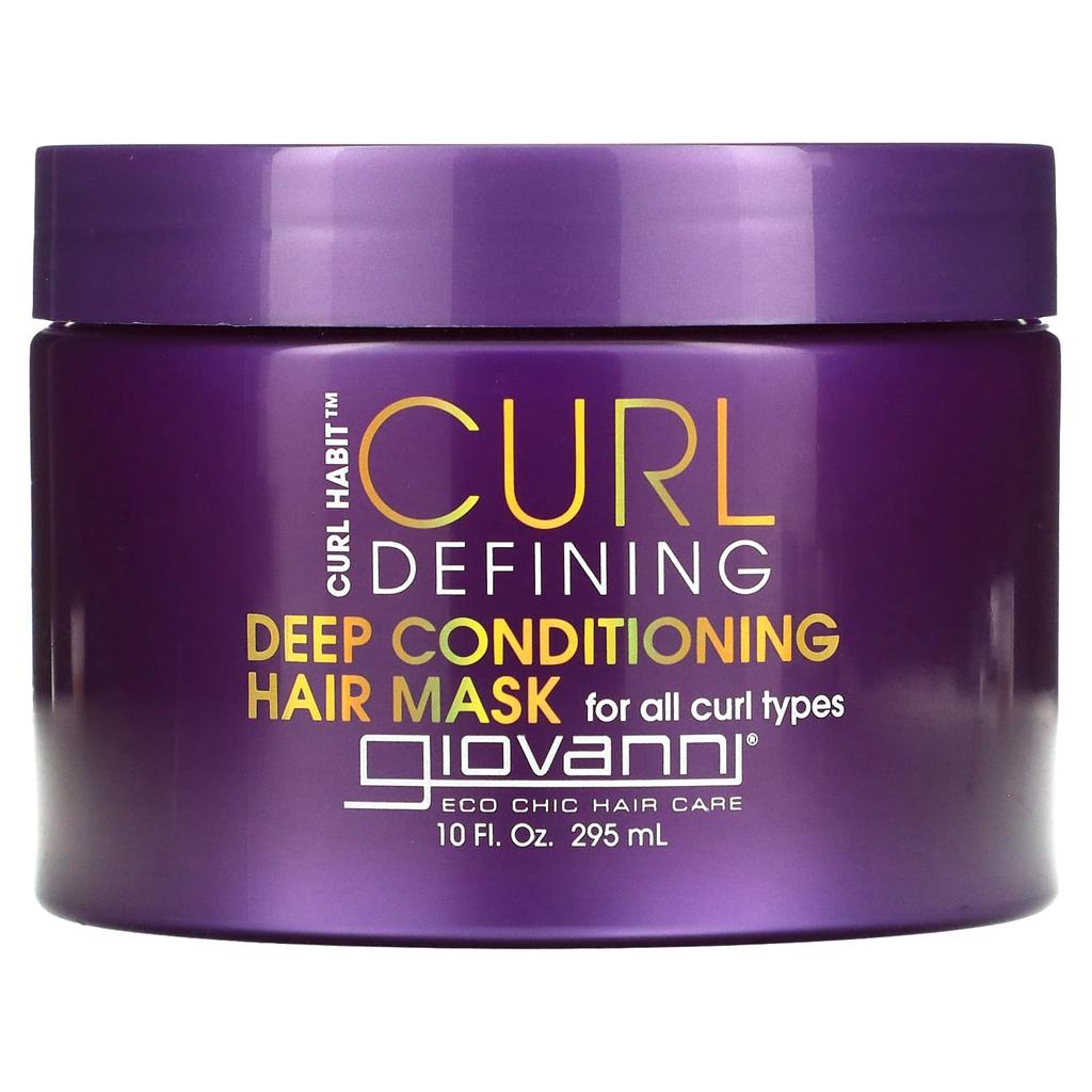 Curl Habit, Curl Defining Deep Conditioning Hair Mask, Suitable for All Curl Types, 295Ml(10Fl Oz)