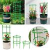 Climbing Trellis Tomato Cages Reusable Plant Support Holder Adjustable Plant Trellis Frame Stackable Pergola Accessories for Climbing Plants Flowers