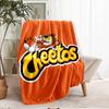 Cheetos Theme Printed Blanket - Perfect for Couch, Bed, Travel & Outdoor Use | Machine Washable, Cozy & Durable.