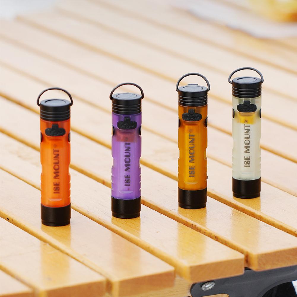 LED Outdoor Mini Flashlight Type-C Charging Small Handheld Flashlight Portable Camping Flashlight for Fishing Hiking