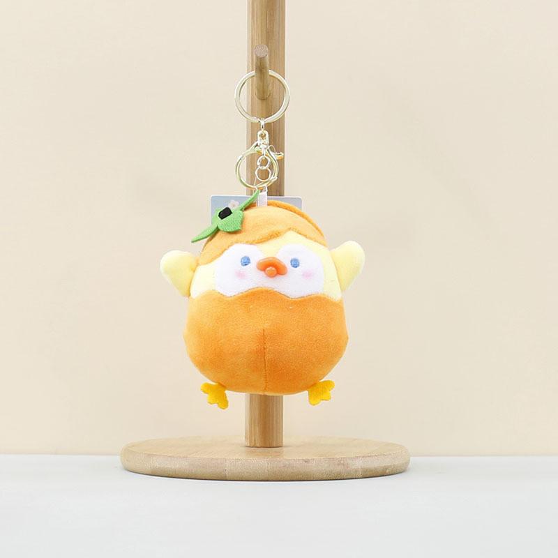 Delightful Penguin Plush Keychain Adorable Accessory For Bags And Creative Gifts Yellow Penguin