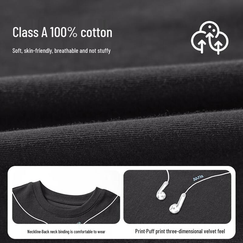 Duoduo Home Boys' Pure Cotton Long Sleeve Casual T-Shirt