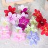 Simulated Flowers Orchids Plate Arrangement Flower Hotel Catering Dining Banquet Dining Table Party Decoration