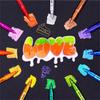 12 Colors Highlighter Graffiti Manga Art Metallic Colorful Paint Pen Art Marker Waterproof Marker Pen Supplies Stationery