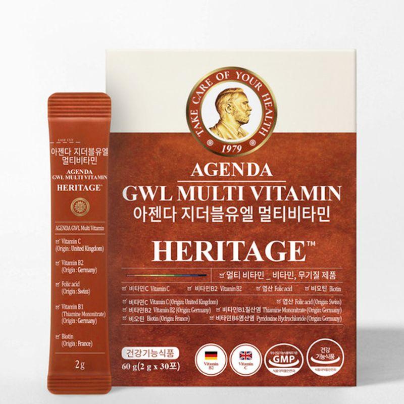 

Heritage GWL Multivitamin 30 Count (60g)