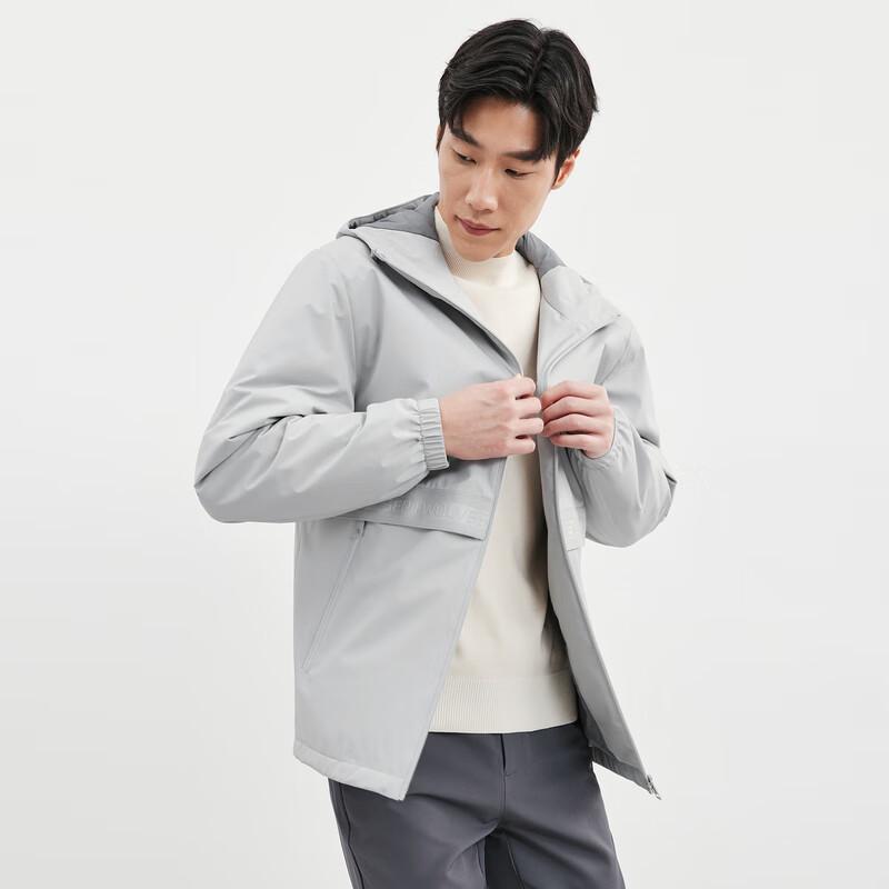 

Septwolves Men s Hooded Casual Padded Jacket 170