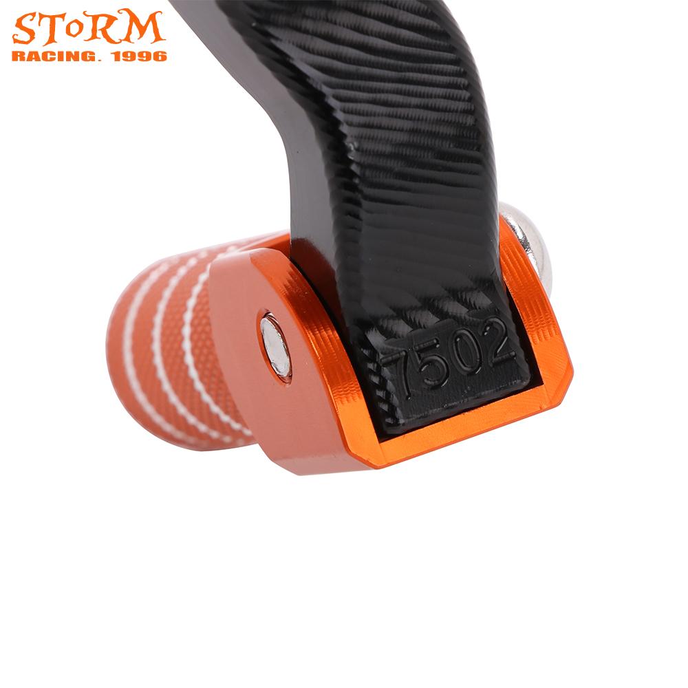 CNC Aluminum Motorcycle Gear Shifter Shift Pedal Lever For KTM XC XCF XCW XCFW EXCF EXC SX SXF SMR MXC 250 350 400 450 525 530