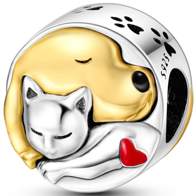 925 Silver Heart Silver Series Pendant Charm Beads Fit Original Bracelet Necklace For Women Diy Making Jewelry Gift