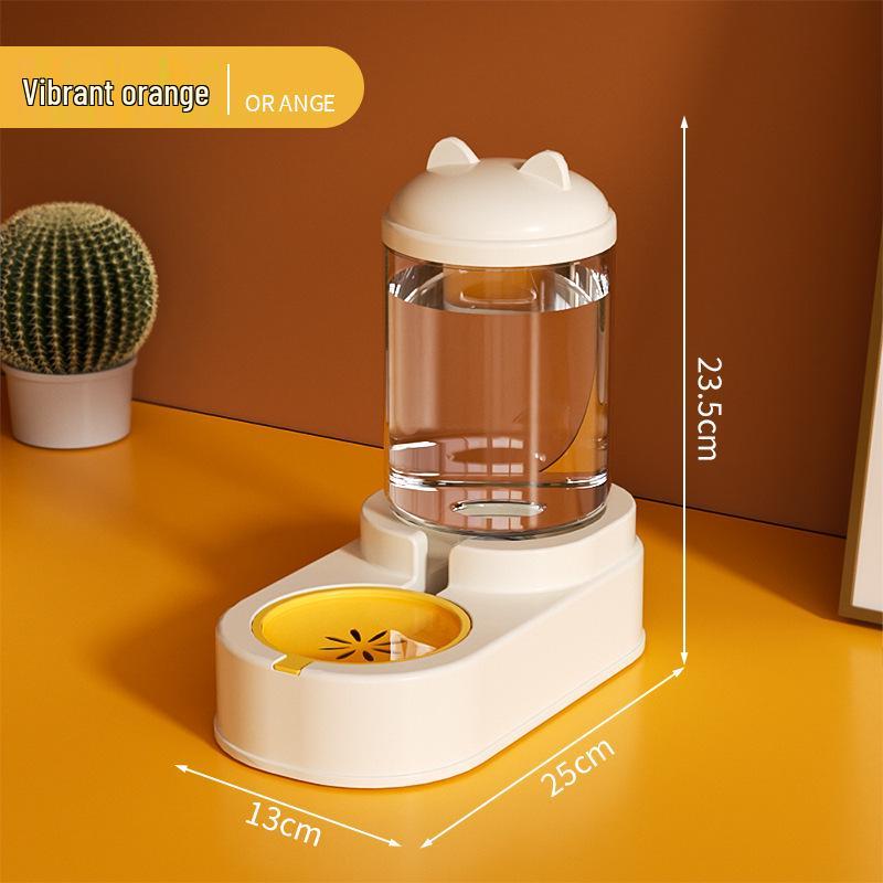 

Pet Self-Feeding & Watering Station for Cats - Portable, No Plug Required