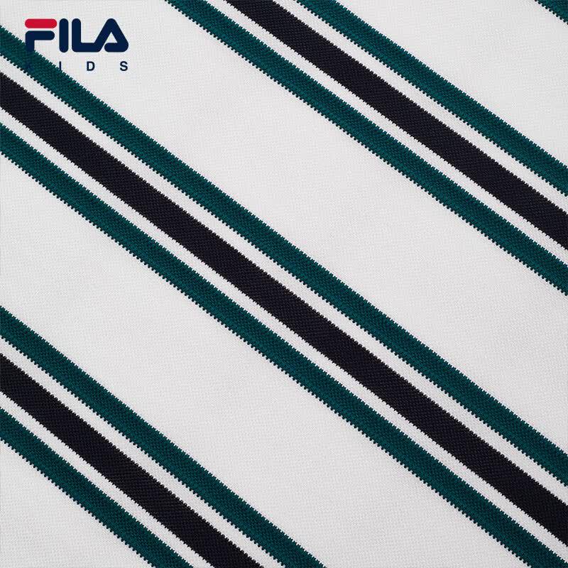 FILA Boys' Knitted Short Sleeve Polo Shirt