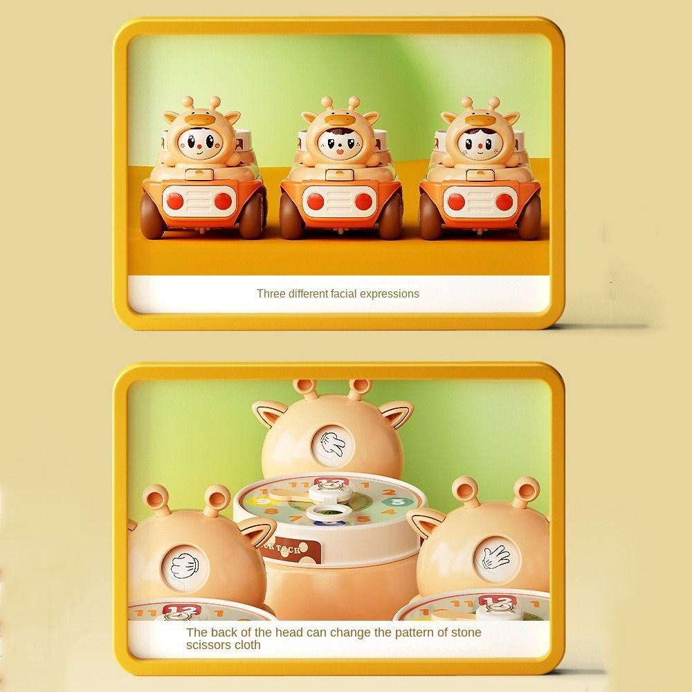 Early Learning Inertia Toys Car 3 Facial Pull Back Press Vehicle Toys Friends Birthday Gifts