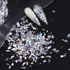 Bagged 3D Irregular Laser Glitter Nail Accessories Patch Decorations Nail Products
