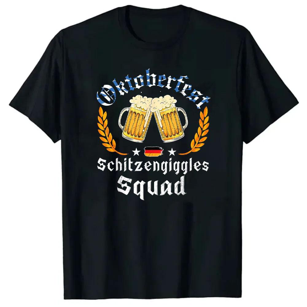 NEW Oktoberfest Squad Bavarian Festival Munich Beer Men Women High Quality  Tee TShirt XS3XL Graphic T Shirts Tops Clothing