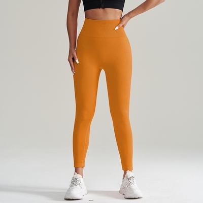 Fashion Slim Fit Seamless Fitness Yoga Pants Women Solid High Waist Yoga Legging Female Tight Push Up Sexy Yoga Leggings Runnig Jogging 24420