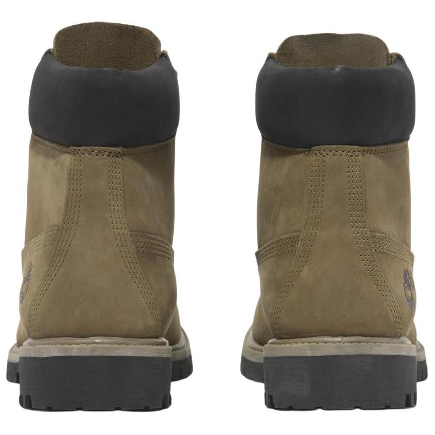 Timberland Premium Series Waterproof Durable Slip-Resistant Comfortable Versatile Short Outdoor Boots Men Boots Brown Green TB0A2P6WEO81