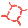 2 Paar Propeller Leichtgewicht 3 Blätter RC Drohnenpropeller für Avata 2 3032S FPV Drohne Rot