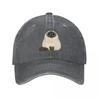 Himalaya Katze Baseballkappen Mode Verwaschene Denim Hüte Outdoor Verstellbare Kappe Sport Baseball Cowboyhut für Männer Frauen