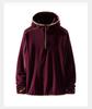 Unisex Antibakteriel Halvlynlås Stå krave Udendørs Vinter Sports Langærmet Top