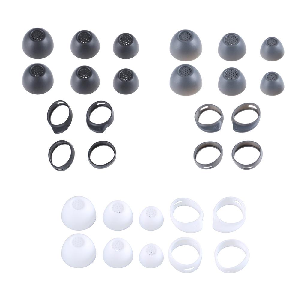 Silicone Ear Tips for Samsung Galaxy Buds FE Antislip Wing Tips Set In-Ear Earphone Cover Earbuds Eartips Set