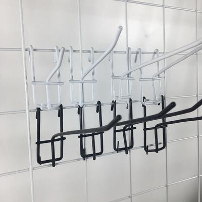 10Pcs Durable 5/10/15/20Cm Screen Hooks 3.3Mm Thickness Supermarket Iron Wire Mesh Hanging Hooks Iron Grid Hooks For Screen Grid
