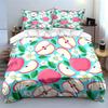 Fruit-Inspired Decorative Set For Kitchen Exquisite Three-Piece Bedding Set Gift For Kids And Adults