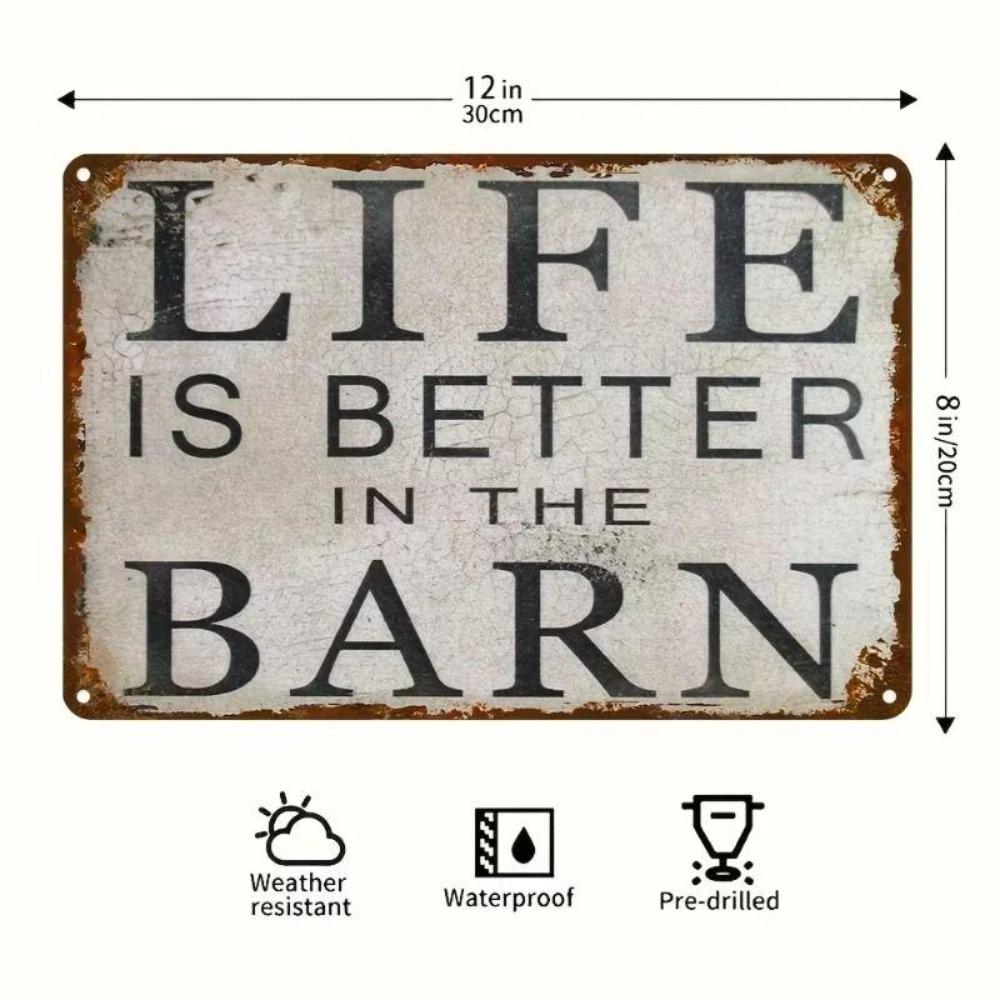 Affiche Panneau Métallique Rétro Boîte de conserve Man Cave Garage Art Décoration Murale Maison