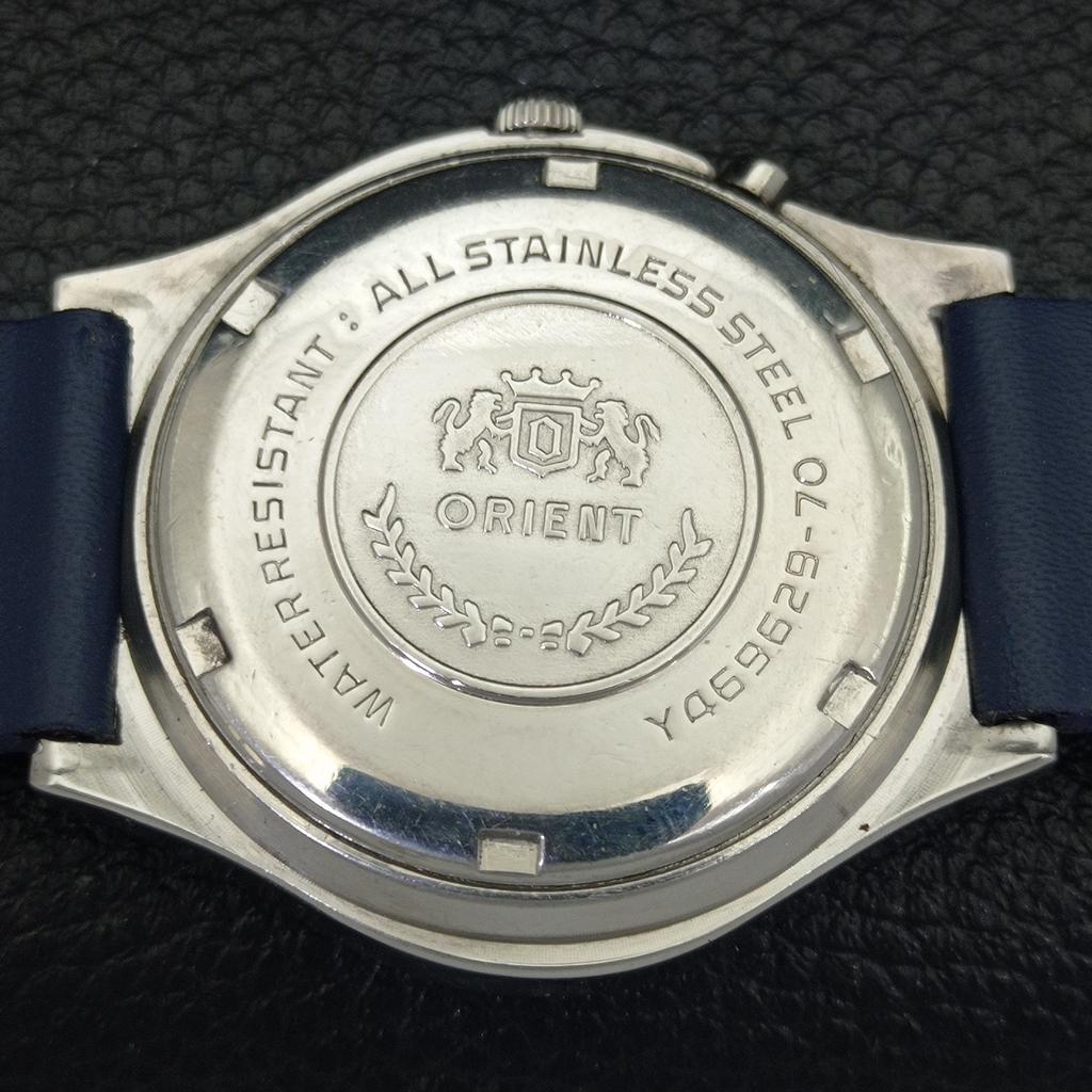 Gebrauchte Orient Crystal Automatic 46941 Japanische Herrenuhr mit originalem Zifferblatt A432330-2 R111-a432330