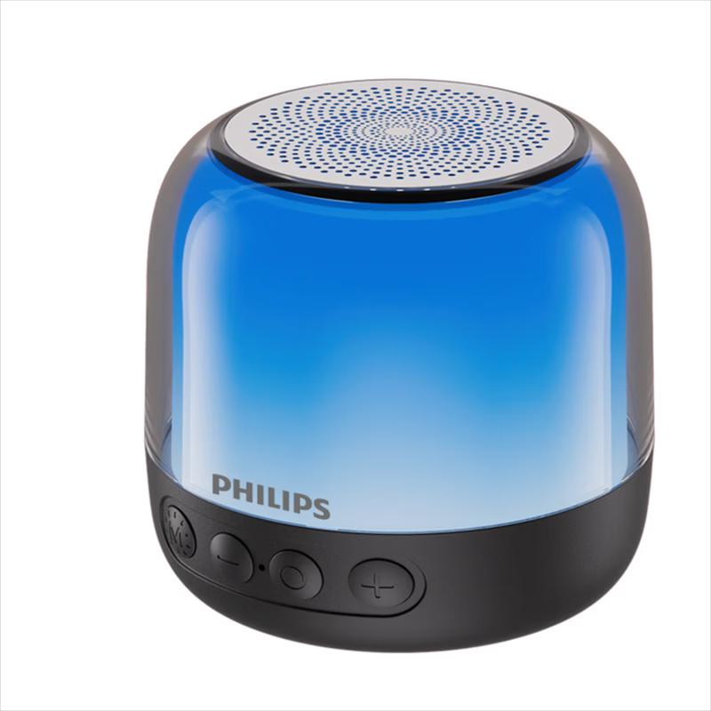 Philips TAS1108 Portable Bluetooth Speaker with Ambient Light CN plug (adapter included)