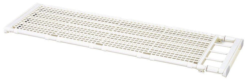 Tombow WM-200 Tension Shelf, Extra Strong, Wide, Fits Widths from 119-200cm, White, Shinki Gosei
