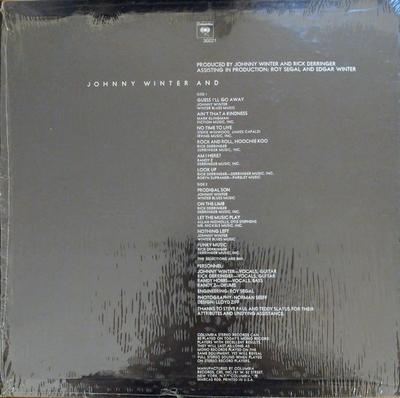 LP Record JOHNNY WINTER  Johnny Winter And KC30221 COLUMBIA 1972 US Rock Used