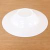 Jardin 24cm Deep Soup Bowl, White Porcelain, Mino Ware, with a Dimple, Perfect for Soup or Pasta