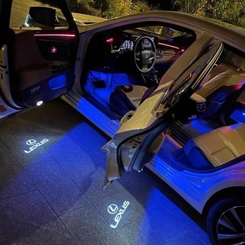 Car HD Projector Lamp LED Auto Door Welcome Light For Lexus IS250 IS200 CT200h GS300 LS430 RX450h LX570 IS300 ES RX LS IS NX CT