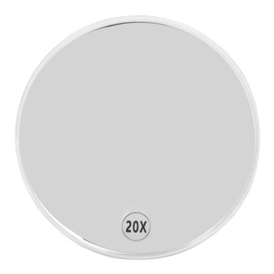 20X Vergrotende Spiegel met 3 Zuignappen Ruimtebesparend Draagbaar Rond Sterke Zuigkracht Make-up Spiegel