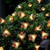 Honeybee String Lights Waterproof Intelligent Control 20 LED Solar  String Lights for Gard