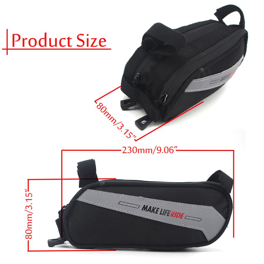 2x Motorcycle Saddle Bag Saddlebag Tool Bag For BMW Suzuki Kawasaki Yamaha Honda
