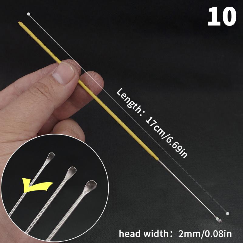 Medical Grade Ear Curette Kit - Stainless Steel Ear Wax Remover with Safe Scoop & Spoon Tips for Professional Ear Care
