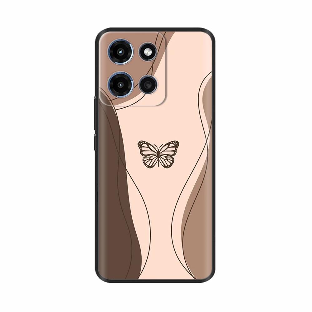 For Motorola Moto G (2025) Case Cute Cartoon Phone Case Soft Liquid Silicone Back Cover For Moto G 2025 5G Silicon Cases Coque