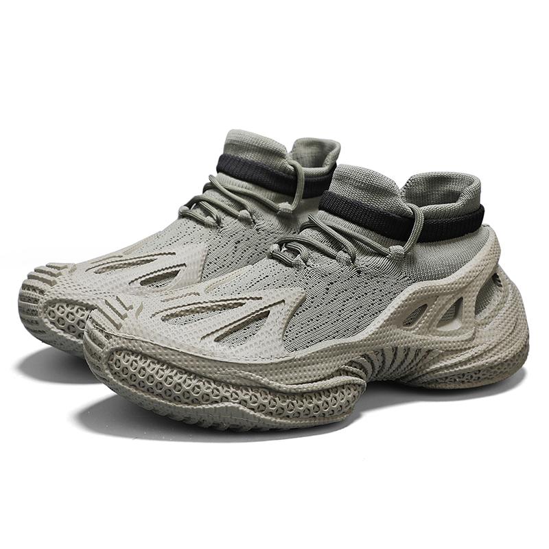 TUINANLE Fashion Men s Autumn Sports Shoes Korean Edition Versatile Men s Casual Shoes High Top Running Sneakers 39 зелёный 2529₽