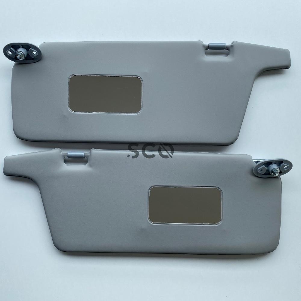 Osłona przeciwsłoneczna do Honda Civic 7 Lewa Prawa Sedan 2001-2002-2003-2004-2005 Szara 2 szt.