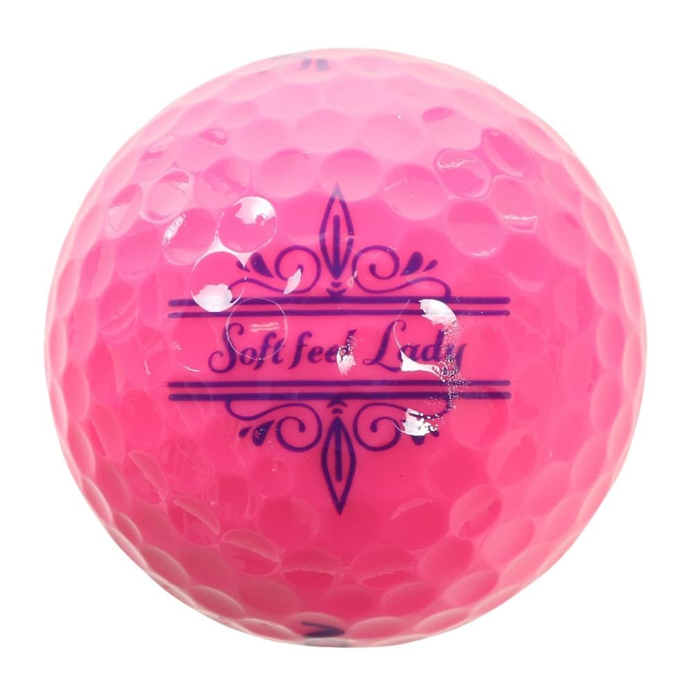 Dunlop Golf Ball SRIXON SOFT FEEL LADY 2021 Model 1 Dozen Passion Pink SNSFL5PPK (12 pieces)