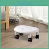 Mini Stool Footrest Movable Seat Portable Small Comfortable Low Rolling Footstool
